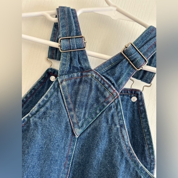 Kindergear Toddler Denim Short Overalls 24M… - Picture 5 of 7